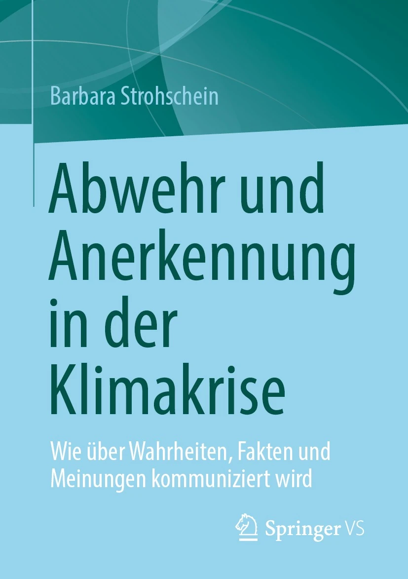 Buchcover: Abwehr und Anerkennung in der Klimakrise