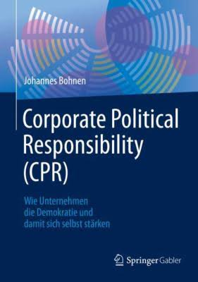 Buchcover: Corporate Political Responsibility (CPR)